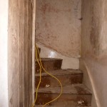 London refurbishment project - Staircase before