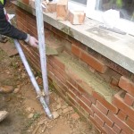 London refurbishment project - External brickwork