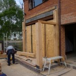 hand crafted oak extension - from EMC